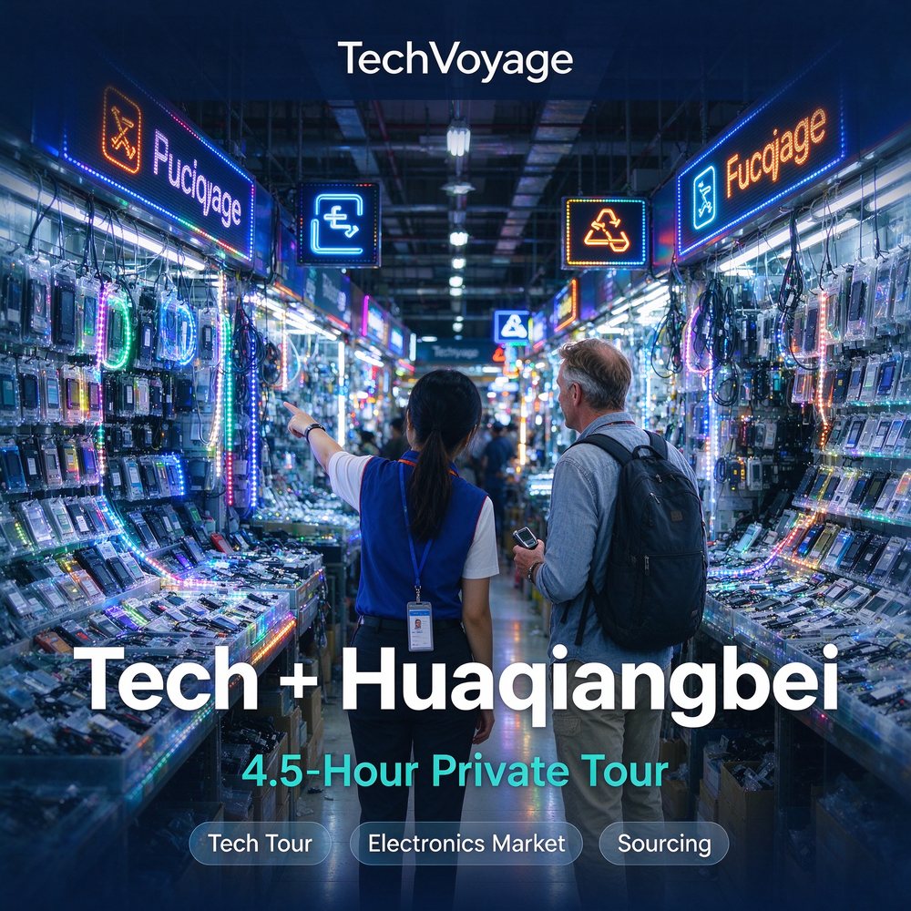 Tech and Huaqiangbei tour